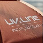 Guarda Sol Com Prote��o Solar Fpu50+ 1,90 M Di�metro Com Perfurador Uv Line - Foto 4