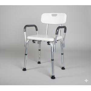 Banco Para Banho Banqueta Com Encosto E Ala Lateral At 100kg Mobil