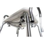 Banco Para Banho Banqueta Com Encosto E Al�a Lateral At� 100kg Mobil - Foto 3