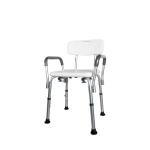 Banco Para Banho Banqueta Com Encosto E Al�a Lateral At� 100kg Mobil - Foto 5