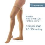 Meia De Compress�o Jobst Relief Meia Coxa Com Silicone Unissex 20-30mmhg - Foto 1