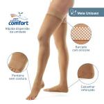 Meia De Compress�o Jobst Relief Meia Coxa Com Silicone Unissex 20-30mmhg - Foto 2