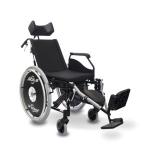 Cadeira De Rodas Agile Reclinavel Pneu Antifuro Aluminio Jaguaribe At� 120kg - Foto 3