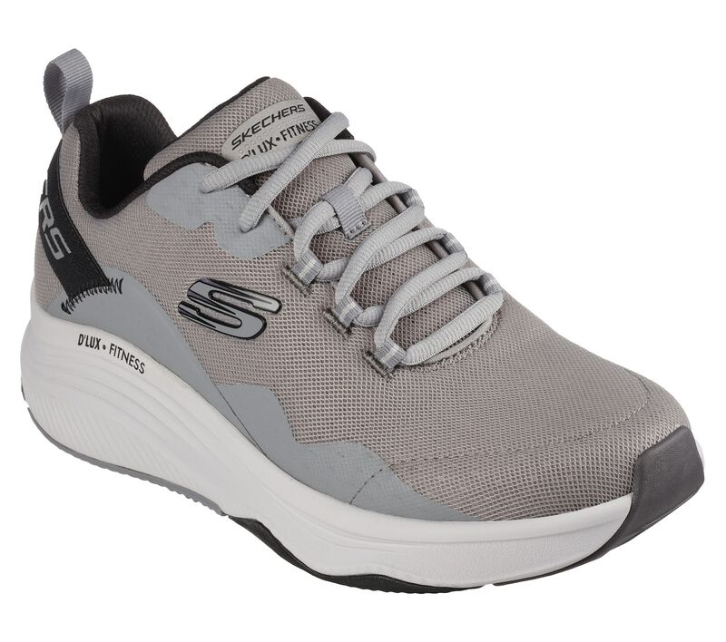 Tenis Skechers Dlux Fitness 232358 Masculino 39 CINZA GRY