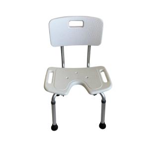 Banqueta Para Banho Com Encosto Abertura Frontal Mobil At 100kg   MBA023AF