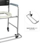 Cadeira De Banho Higienica D30 Dobravel A�o At� 100kg Dellamed - Foto 2