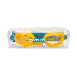 Oculos Natacao Infantil Shark Fin Silicone Vollo UNICO AZUL/AMARELO VN201-2