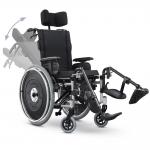 Cadeira Rodas Avd Reclinavel Pneu Antifuro Aluminio Ortobras 48 PRETO 