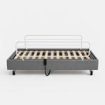 Cama Motorizada Comfort Com Grade, Rodizios E Regulagem De Altura Madeira Pilati At� 150kg - Foto 12