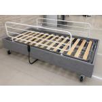 Cama Motorizada Comfort Com Grade, Rodizios E Regulagem De Altura Madeira Pilati At� 150kg - Foto 6