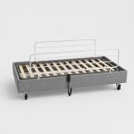 Cama Motorizada Comfort Com Grade, Rodizios E Regulagem De Altura Madeira Pilati At� 150kg - Foto 7