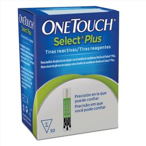 One Touch Select Plus Flex Johnson 50 Tiras   