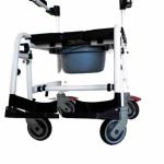 Cadeira De Banho Higienica Supersoft Aluminio At� 100kg Mobil - Foto 3