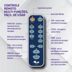 Massageador Assento Neck & Back Shiatsu Seat Plus Relaxmedic - Foto 11