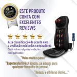 Massageador Assento Neck & Back Shiatsu Seat Plus Relaxmedic - Foto 5