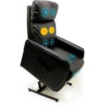 Poltrona Power Papai Massageadora Reclinavel Preta Relaxmedic - Foto 3