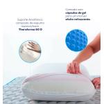 Travesseiro Theragel Blue Theramart Geladinho - Foto 3