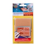 Simulador De Pele Treinamento Sutura 100x70x10mm Ortho Pauher - Foto 1