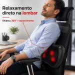 Encosto Massageador Shiatsu Dellamed - Foto 11