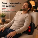 Encosto Massageador Shiatsu Dellamed - Foto 3