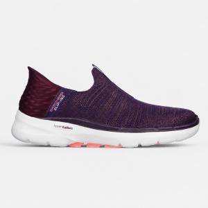 T�nis Skechers Slip Ins Go Walk 6 Fabulous View 124569 Feminino 35 AMEIXA