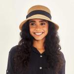 Chap�u Cap-Ferrat Uv Line Com Prote��o Solar Fpu50+ Palha Sint�tica - Foto 3