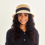 Chap�u Cap-Ferrat Uv Line Com Prote��o Solar Fpu50+ Palha Sint�tica - Foto 4