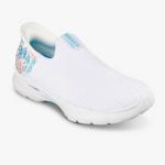T�nis Skechers Go Walk 6 Tropical Bay 124626 Feminino - Foto 2