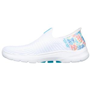 T�nis Skechers Go Walk 6 Tropical Bay 124626 Feminino - Foto 2