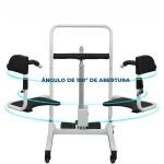 Cadeira Transferencia D80 135kg Dellamed - Foto 4
