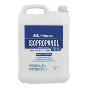 Alcool Isopropilico Isopropanol 5 Litros Quimidrol   