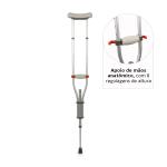 Muleta Axilar D7 Universal Dellamed Regul�vel At� 65kg - Foto 4