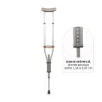 Muleta Axilar D7 Universal Dellamed Regul�vel At� 65kg - Foto 5