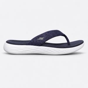 Chinelo Skechers On The Go 600 Preferred 15304br Feminino Com Amortecimento