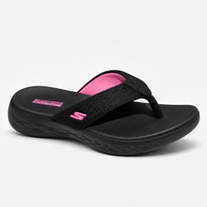 Chinelo Skechers On The Go 600 Preferred 15304br Feminino Com Amortecimento - Foto 3