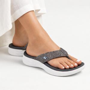 Chinelo Skechers On The Go 600 Preferred 15304br Feminino - Foto 2
