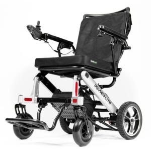 Cadeira Rodas Motorizada Pop - 110kg Power Lite 44 PRATA 626