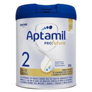 F�rmula Infantil Aptamil Pro Futura 2 6 A 12 Meses 800g Danone  