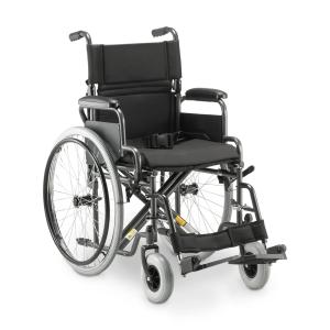 Cadeira De Rodas D400 Raiada Dobr�vel Pneu Anti Furo At� 120kg Dellamed - Foto 1