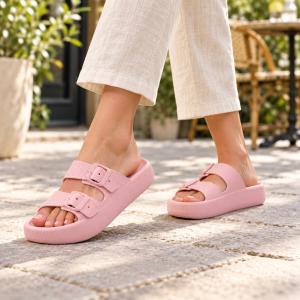 Sand�lia Ortop�dica Ortho Pauher Fly Feet Nuvem City Ac356 Feminina - Foto 2