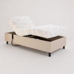 Cama Motorizada Solteiro Centauro Bege Com Colch�o Pilati At� 120kg - Foto 1