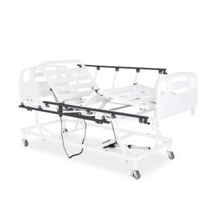 Cama Motorizada Evolution Steel Branca Com Rodizios, Regulagem De Altura E Grade Pilati At 180kg   62924.0002