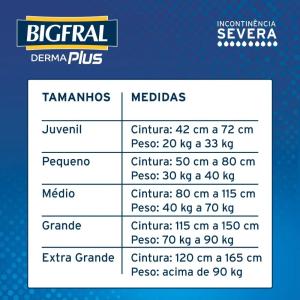 Fralda Dermaplus Noturna Econ�mica 16 Unidades Bigfral - Foto 2
