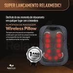 Almofada Massagem Wireless Pillow Relaxmedic - Foto 5