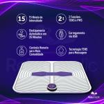 Eletroestimulador Fisio Tens Para Os Pes Relaxmedic - Foto 3