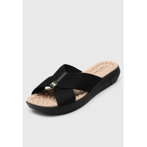 Sandlia Rasteira Com Tiras Cruzadas Feminina Modare