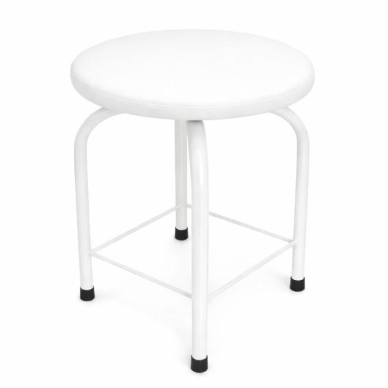 Banco Esmaltado Sem Rodizios Estofado Htc