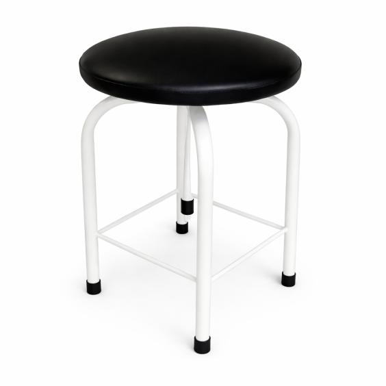 Banco Esmaltado Sem Rodizios Estofado Htc