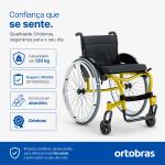 Cadeira De Rodas Star Lite Monobloco Ortobras - Foto 10