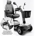 Cadeira Motorizada Scooter El�trica Cs Dobr�vel Dellamed At� 150kg - Foto 6